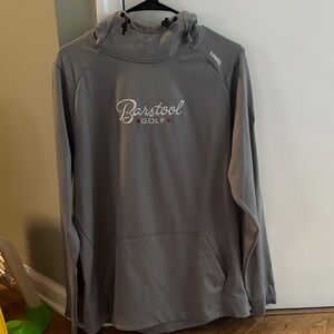 Barstool Golf Gray Hoodie